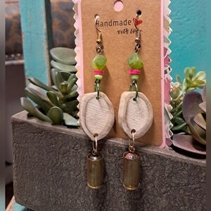 Montana Made Antler Shed Earrings NWT